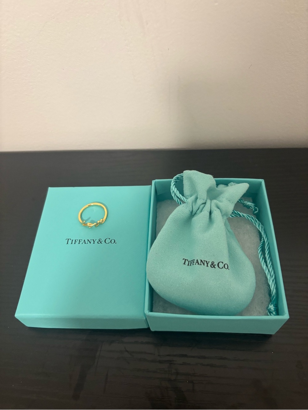 Tiffany & Co. 18K Yellow Gold Paloma’s Graffiti Love Ring